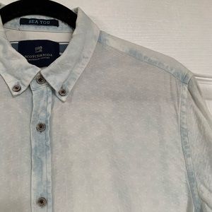 Scotch & Soda “Sea You” long sleeve button down